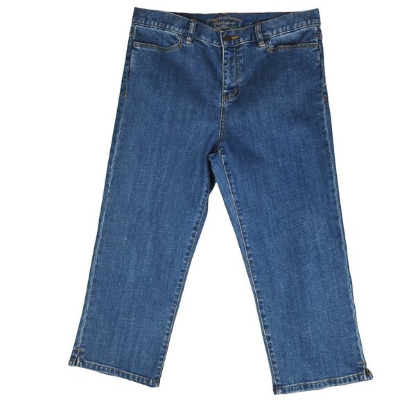 Lauren Ralph Lauren Denim - Lauren Ralph Lauren Jeans Co. Vintage Blue Denim Jeans 10 Classic Fit Cropped